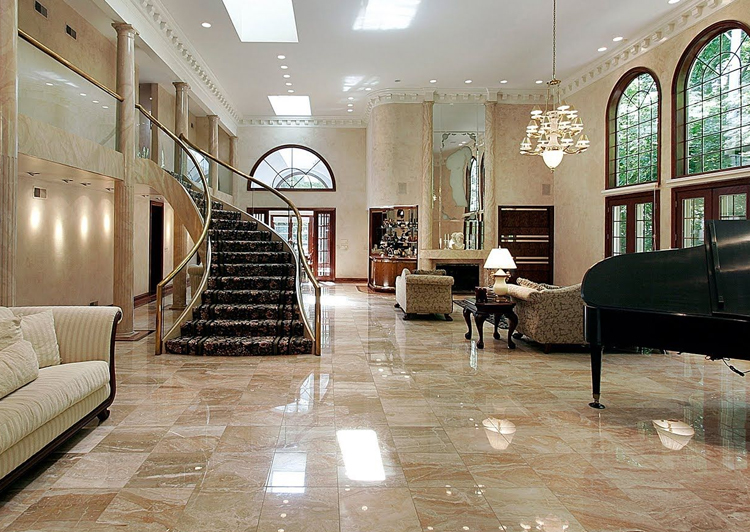 Marble Floor Restoration Services by RIOS Interiors Corp in New York